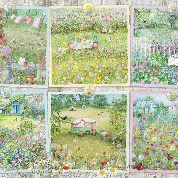Cobble Hill Cottage Gardens Jigsaw Puzzle (1000 Pieces)