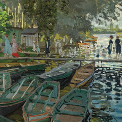 Bathers at La Grenouillere, Monet - National Gallery Jigsaw Puzzle (1000 Pieces)