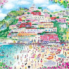 Galison Coast of Italy, Michael Storrings Jigsaw Puzzle (1000 Pieces)