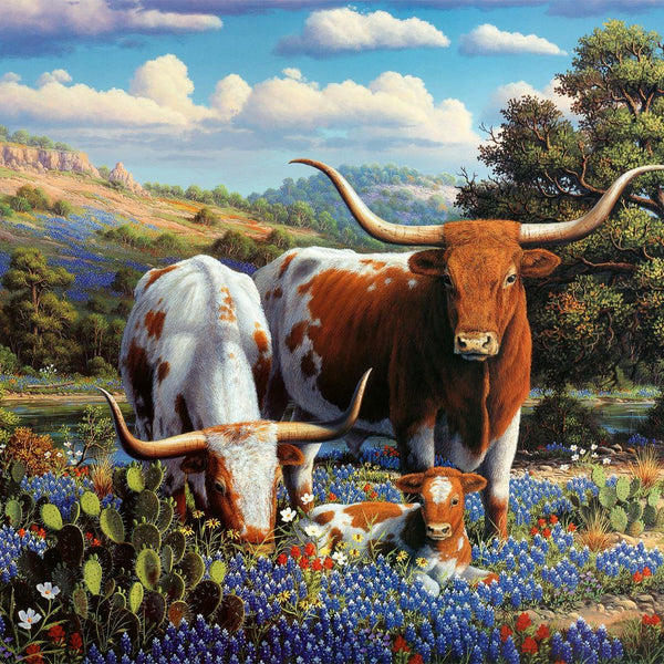 Ravensburger Longhorns Jigsaw Puzzle (500 Pieces)