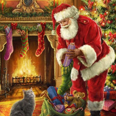 Bluebird Santa Has Arrived Jigsaw Puzzle (500 Pieces)