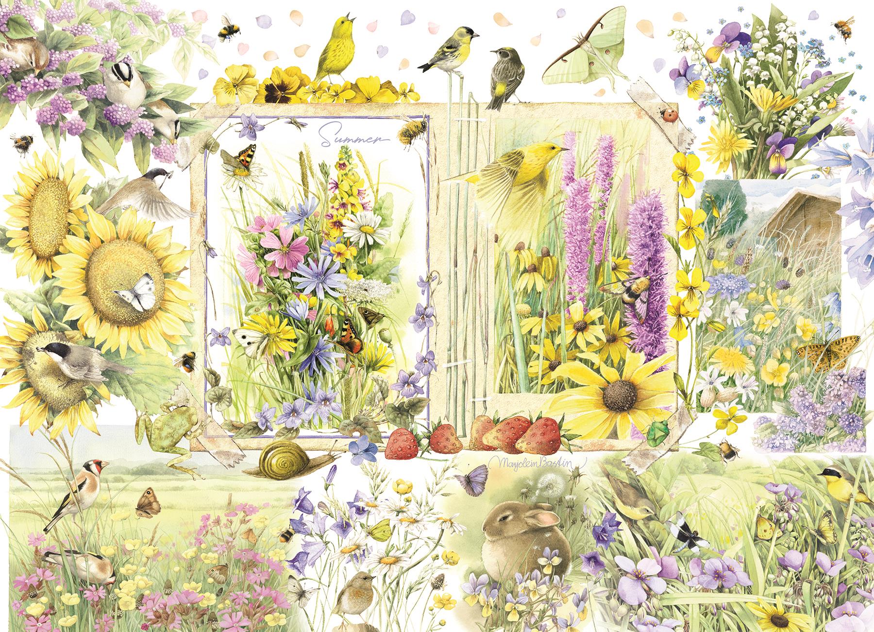 Cobble Hill Nature Journal: Summer Jigsaw Puzzle (1000 Pieces)
