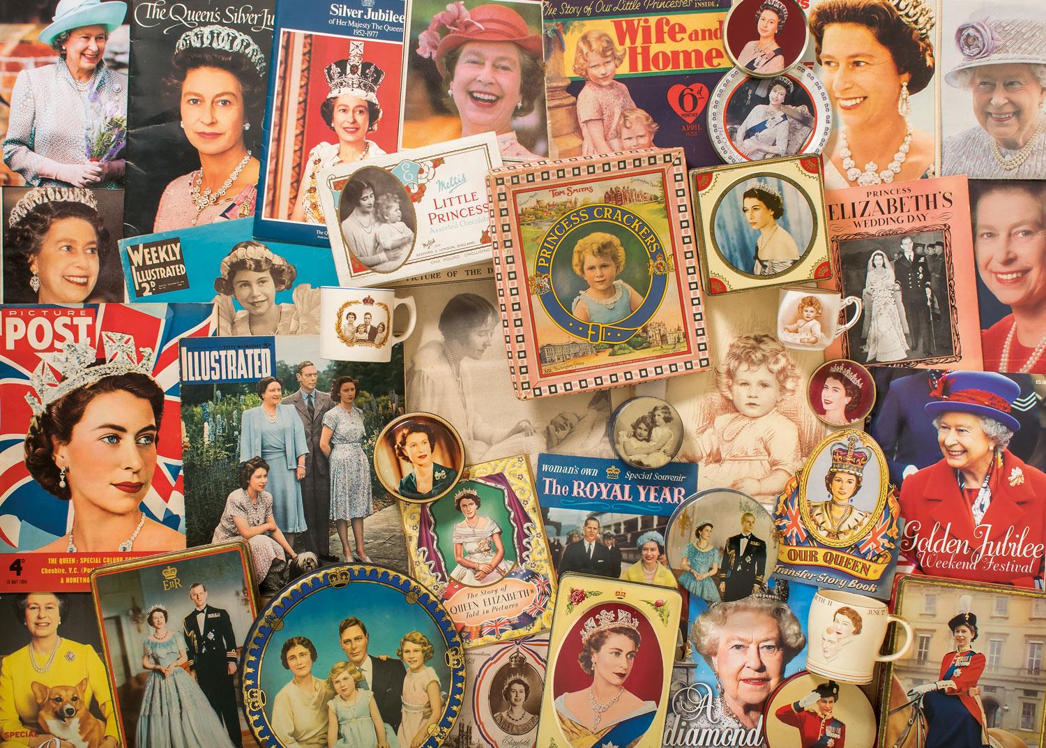 Gibsons Our Glorious Queen Jigsaw Puzzle (1000 Pieces) - DAMAGED