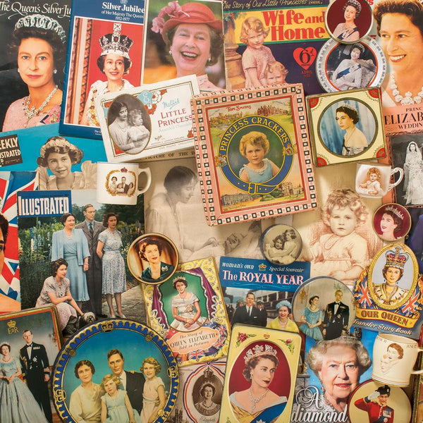 Gibsons Our Glorious Queen Jigsaw Puzzle (1000 Pieces) - DAMAGED