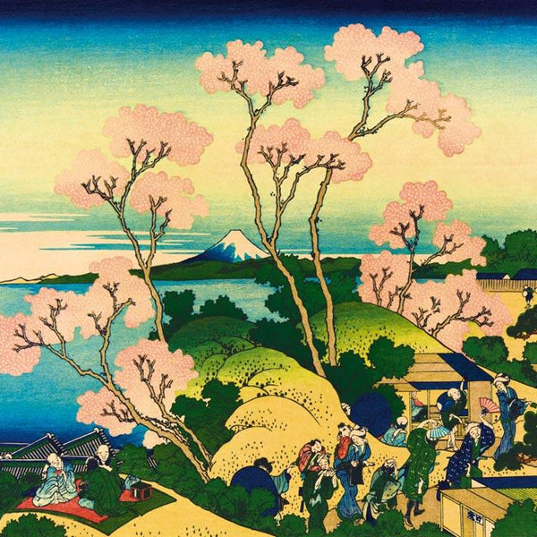 Bluebird Art Hokusai - Shinagawa on the Tokaido Jigsaw Puzzle (1000 Pieces)