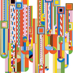 Galison Frank Lloyd Wright Saguaro Cactus & Forms Shaped Foil Jigsaw Puzzle (750 Pieces)