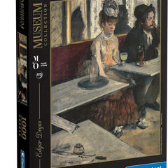 Clementoni Museum In A Café, Degas Jigsaw Puzzle (1000 Pieces) DAMAGED BOX