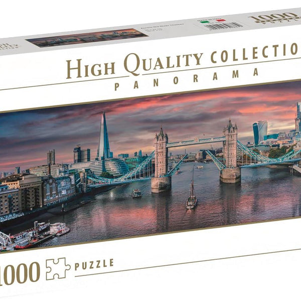 Clementoni Across The River Thames Panorama Jigsaw Puzzle (1000 Pieces)