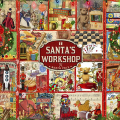 Bluebird Santas Workshop Jigsaw Puzzle (2000 Pieces)