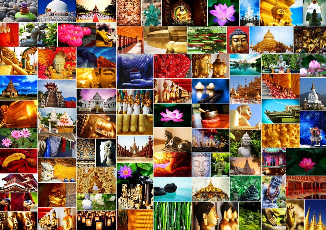 Grafika Collage - Zen Jigsaw Puzzle (1500 Pieces)