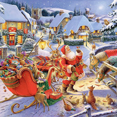 Ravensburger Christmas Collection No. 1 Jigsaw Puzzles (2 x 500 Pieces) DAMAGED BOX