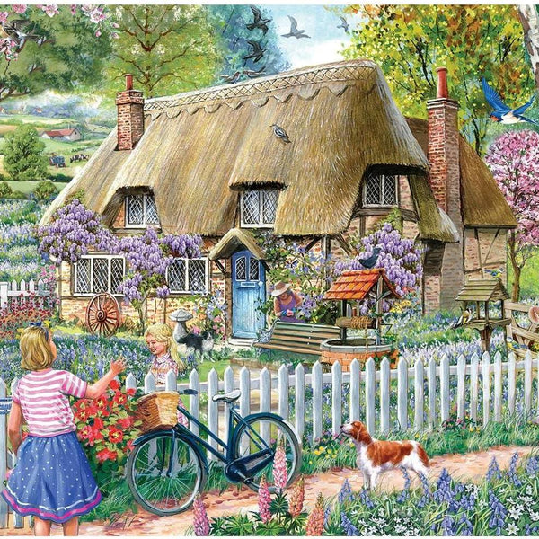 House of Puzzles Bluebell Cottage Jigsaw Puzzle (1000 Pieces)