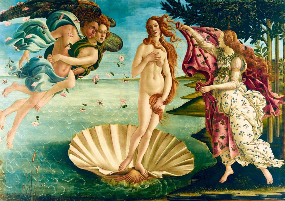 Bluebird Art Botticelli - The Birth of Venus, 1485 Jigsaw Puzzle (1000 Pieces)