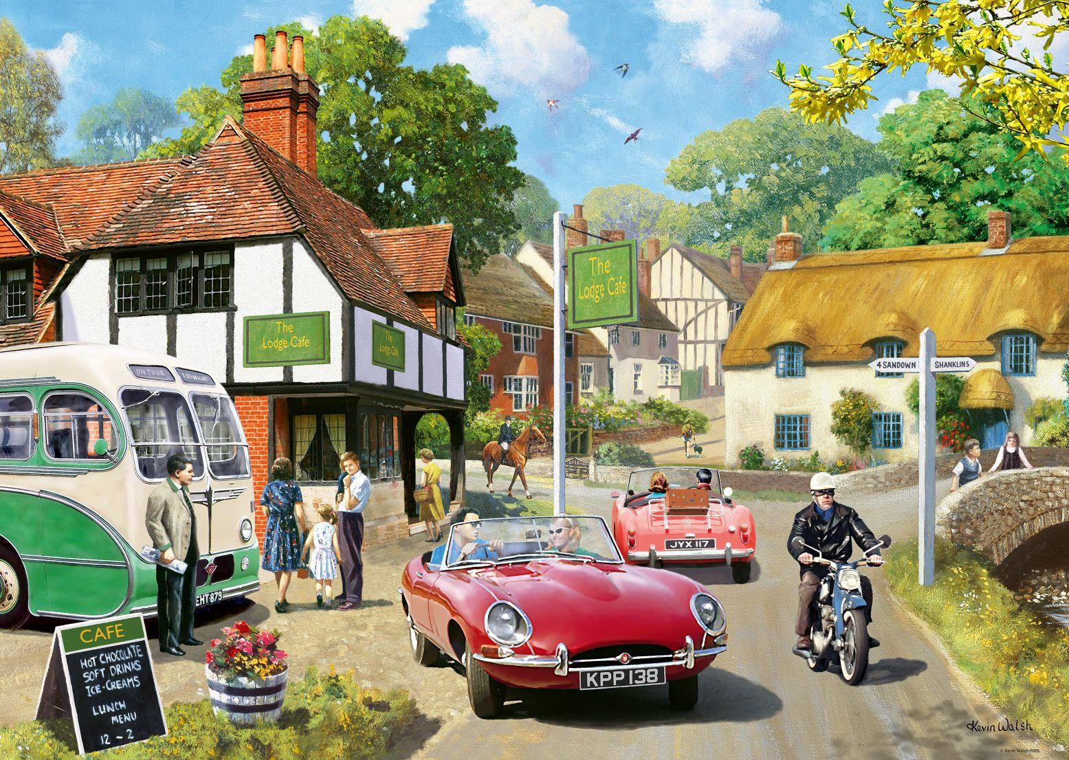 Ravensburger Leisure Days No.12 Roadside Stop Jigsaw Puzzle (1000 Pieces)