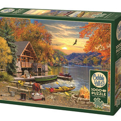 Cobble Hill Lakeside Retreat Jigsaw Puzzle (1000 Pieces)