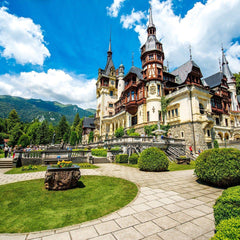 Enjoy The Royal Castle, Sinaia Jigsaw Puzzle (1000 Pieces)