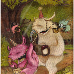 Heye Zozoville Cuckoo Symphony Jigsaw Puzzle (1500 Pieces) DAMAGED BOX