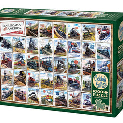 Cobble Hill Railroads of America Jigsaw Puzzle (1000 Pieces)
