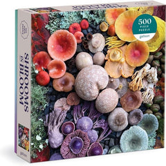 Galison Shrooms in Bloom Jigsaw Puzzle (500 Pieces)