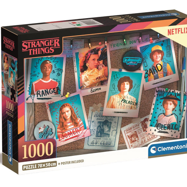 Clementoni Stranger Things 2 Jigsaw Puzzle (1000 Pieces)