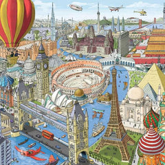 Ravensburger Around the World in 80 Days Jigsaw Puzzle (1000 Pieces)