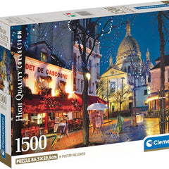 Clementoni Paris Montmartre Jigsaw Puzzle (1500 Pieces)