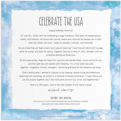 Galison Celebrate The USA, Michael Storrings Foil Jigsaw Puzzle (500 Pieces)