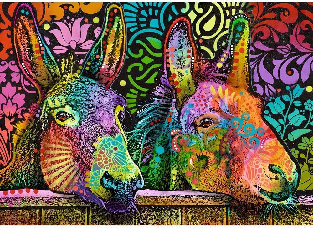 Heye  Donkey Love Jolly Pets Jigsaw Puzzle (1000 Pieces)