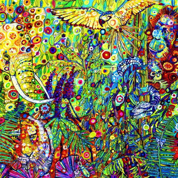 Bluebird Sally Rich - The Rainforest Jigsaw Puzzle (1000 Pieces)