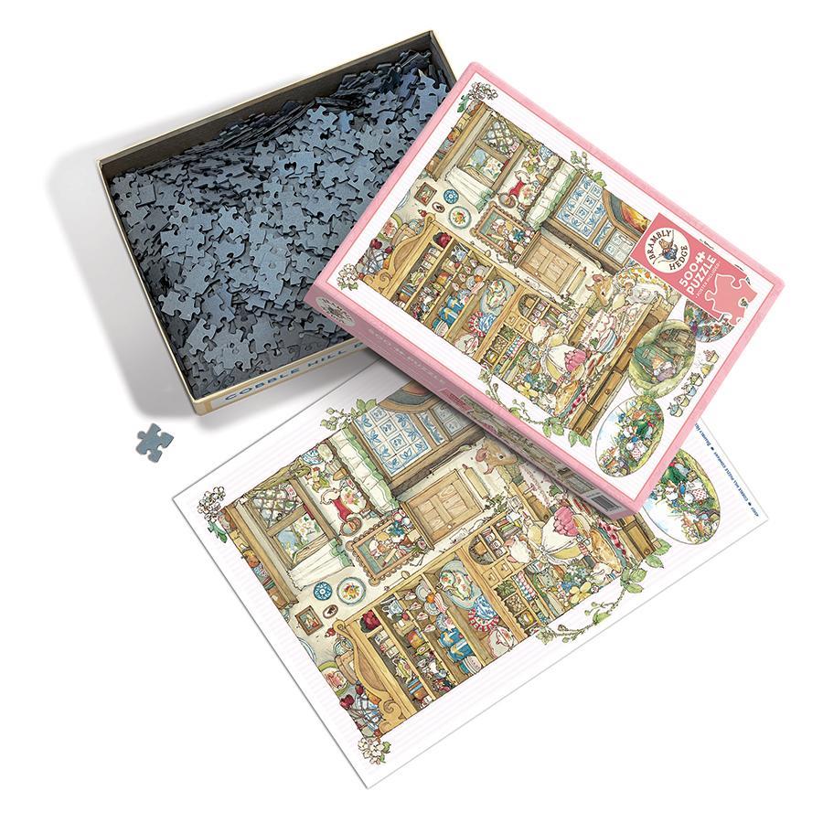 Cobble Hill Brambly Hedge Picnic Preparations Jigsaw Puzzle (500