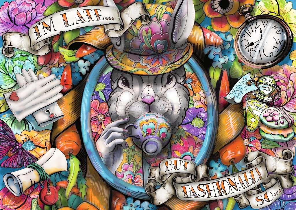 Ravensburger Fashionably Late Jigsaw Puzzle (1000 Pieces)