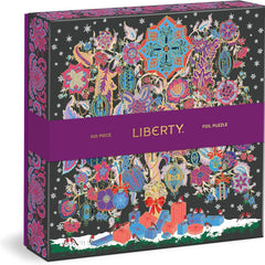 Galison Liberty Christmas Tree of Life Foil Jigsaw Puzzle (500 Pieces)