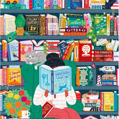 Ridley's 50 Must-Read Books of the World Bucket List Jigsaw Puzzle (1000 Pieces)