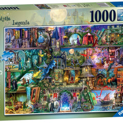 Ravensburger Myths & Legends Jigsaw Puzzle (1000 Pieces) DAMAGED BOX