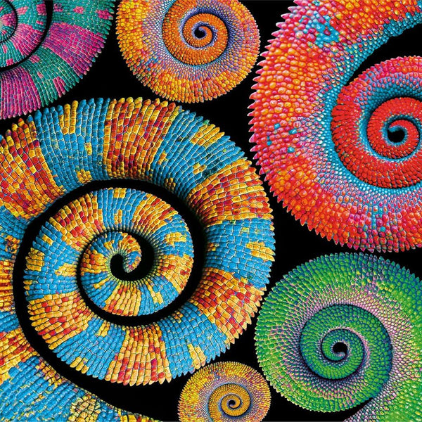 Clementoni Colour Boom Curly Tails Jigsaw Puzzle (500 Pieces)