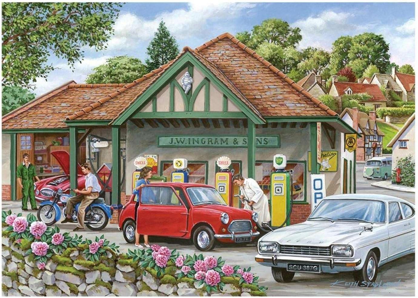 House of Puzzles Fill Her Up Please Jigsaw Puzzle (250 XL Pieces)