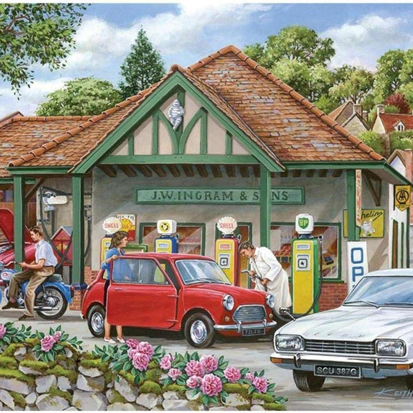 House of Puzzles Fill Her Up Please Jigsaw Puzzle (250 XL Pieces)