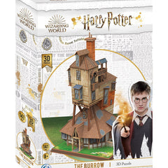 Harry Potter The Burrow 3D Model Jigsaw Puzzle DAMAGED BOX