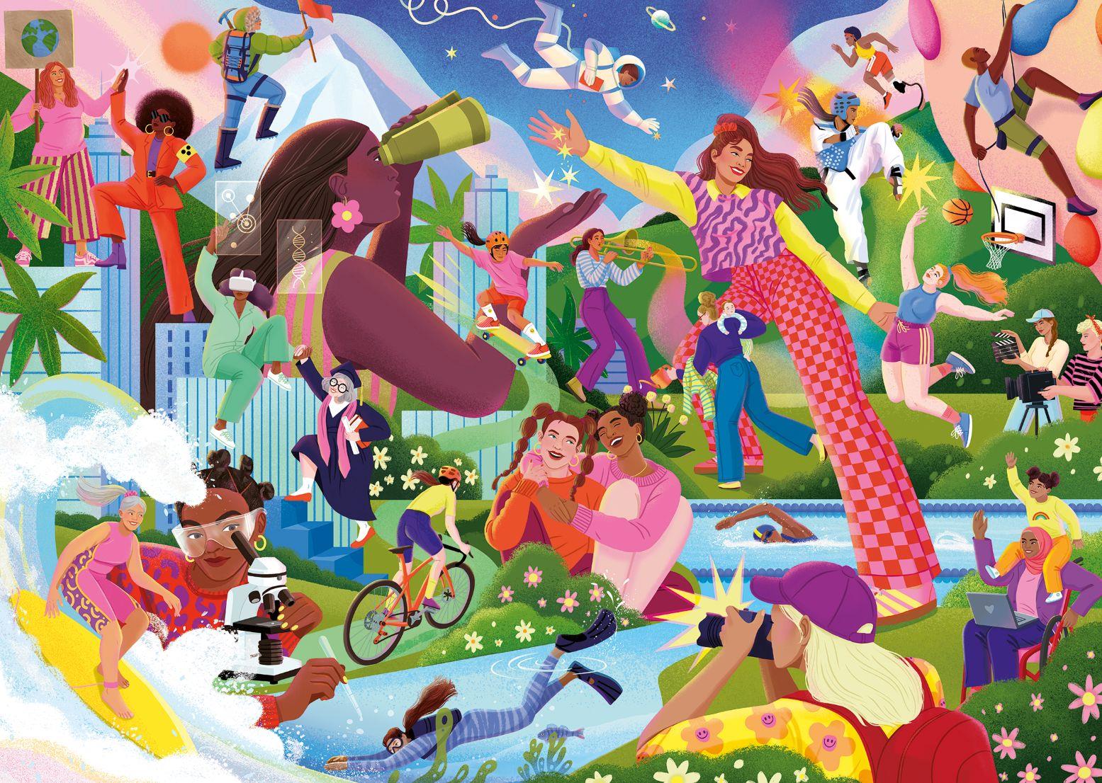 Ravensburger The Power of Her Jigsaw Puzzle (1000 Pieces)