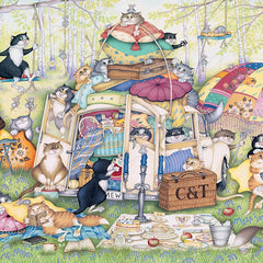 Ravensburger Crazy Cats Lazy Summer Afternoon Jigsaw Puzzle (1000 Pieces)