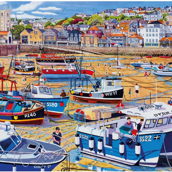 Gibsons Sand at St Ives Jigsaw Puzzle (250 XL Pieces)