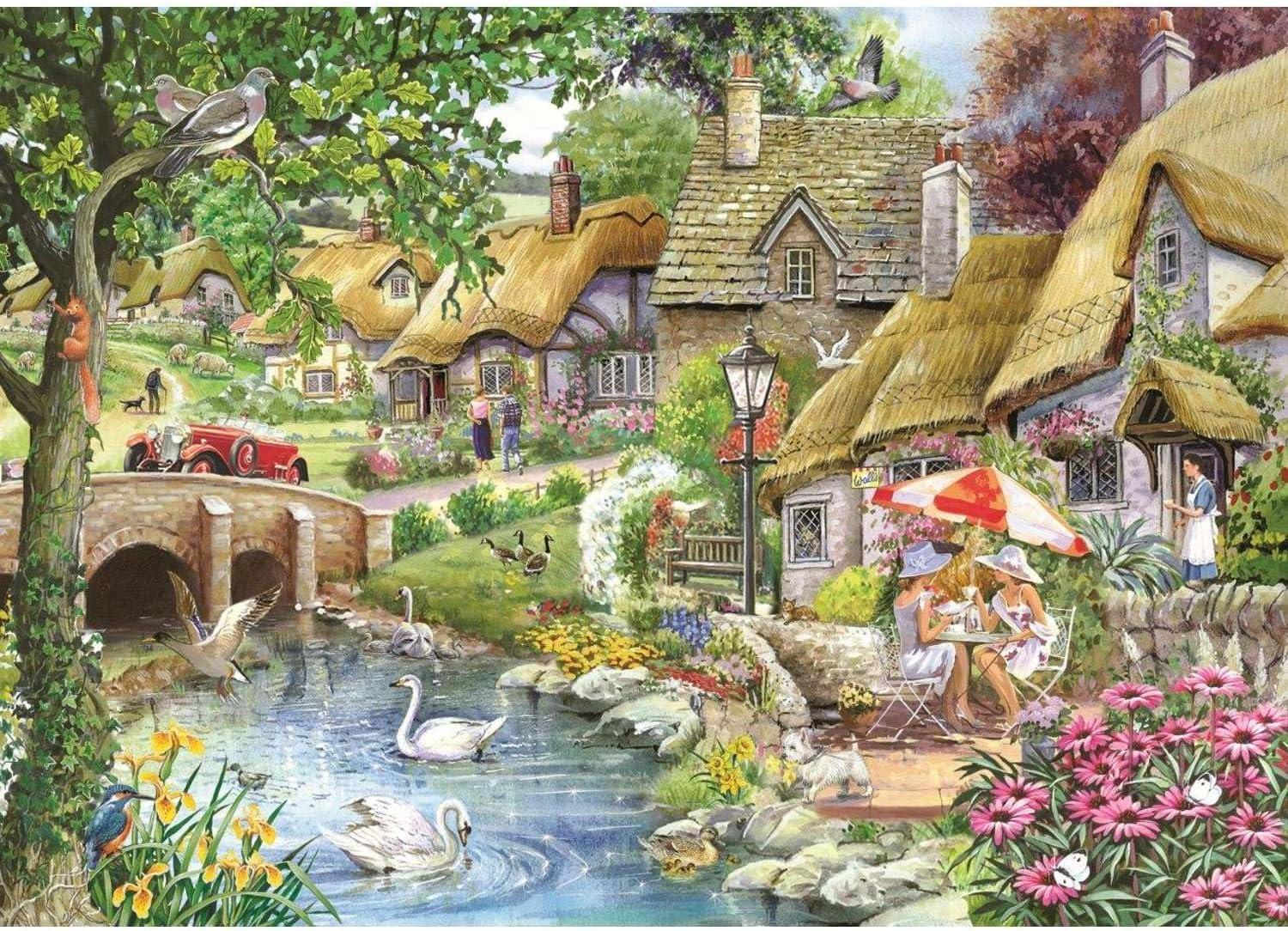 House of Puzzles Morning Coffee Jigsaw Puzzle (1000 Pieces)