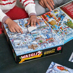 Wasgij Advent Calendar Christmas TV Special! Jigsaw Puzzles (24 x 54 Pieces)