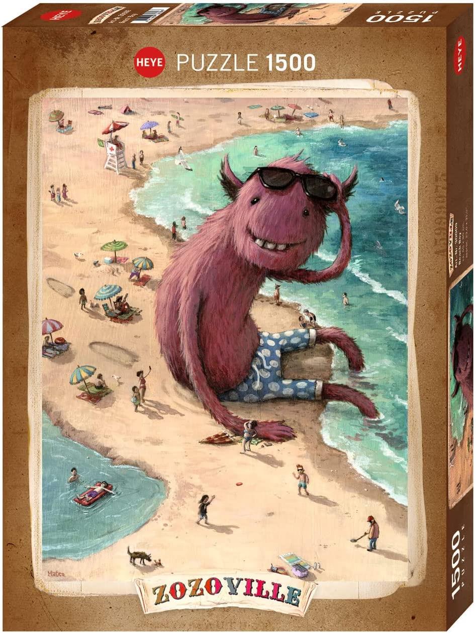 Heye Zozoville Beach Boy Jigsaw Puzzle (1500 Pieces)