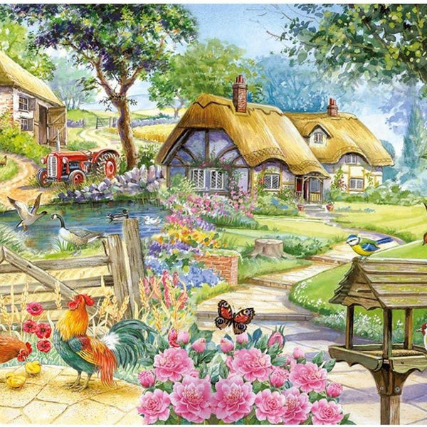 House of Puzzles Country Living Jigsaw Puzzle (Big 500 XL Pieces)