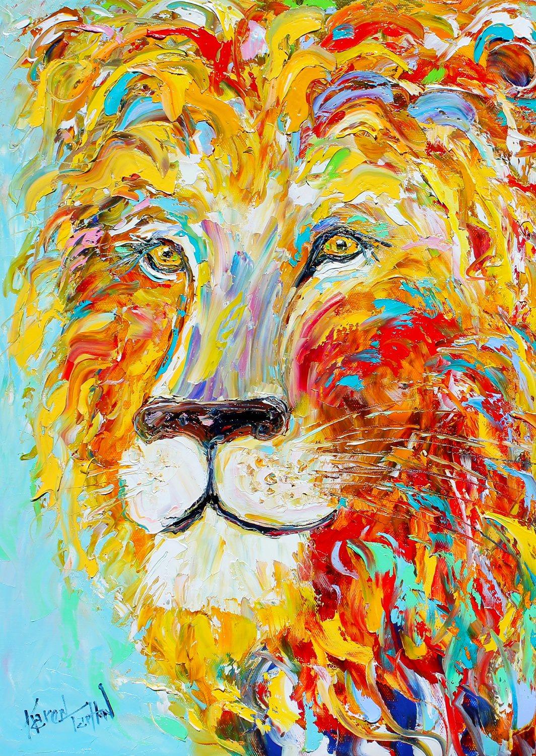 Enjoy Colorful Lion Jigsaw Puzzle (1000 Pieces)