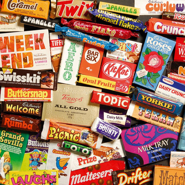 Gibsons Sweet Memories of the 1970s Jigsaw Puzzle in Gift Box (500 Pieces)