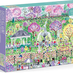 Galison Easter Egg Hunt, Michael Storrings Jigsaw Puzzle (1000 Pieces)