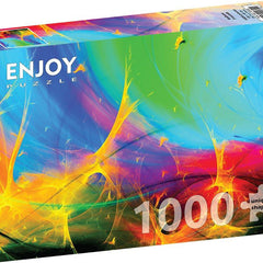 Enjoy Rainbow Fractals Jigsaw Puzzle (1000 Pieces)