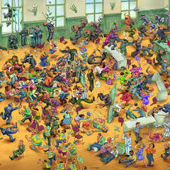 Heye Puzzles Triangular Justice for All! Florian Mitgutsch Jigsaw Puzzle (1000 Pieces)